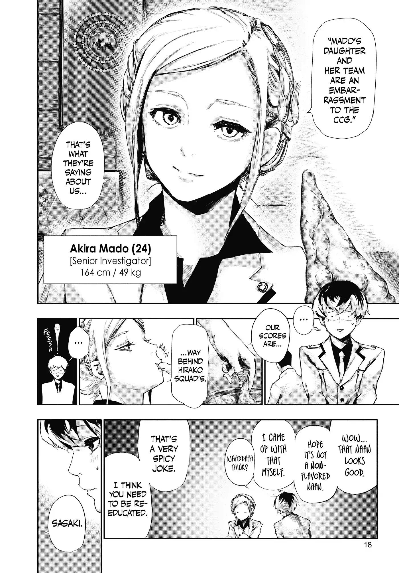 Tokyo Ghoul:re Chapter 1 page 17 - Chapter 1: Bone