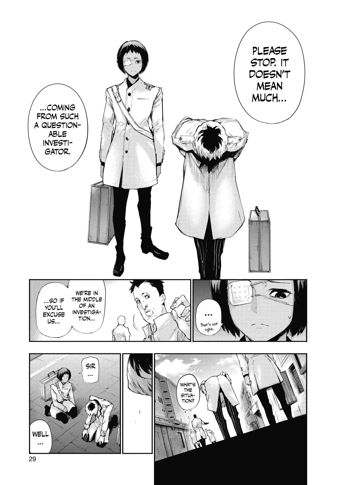 Tokyo Ghoul:re Chapter 1 page 28 - Chapter 1: Bone