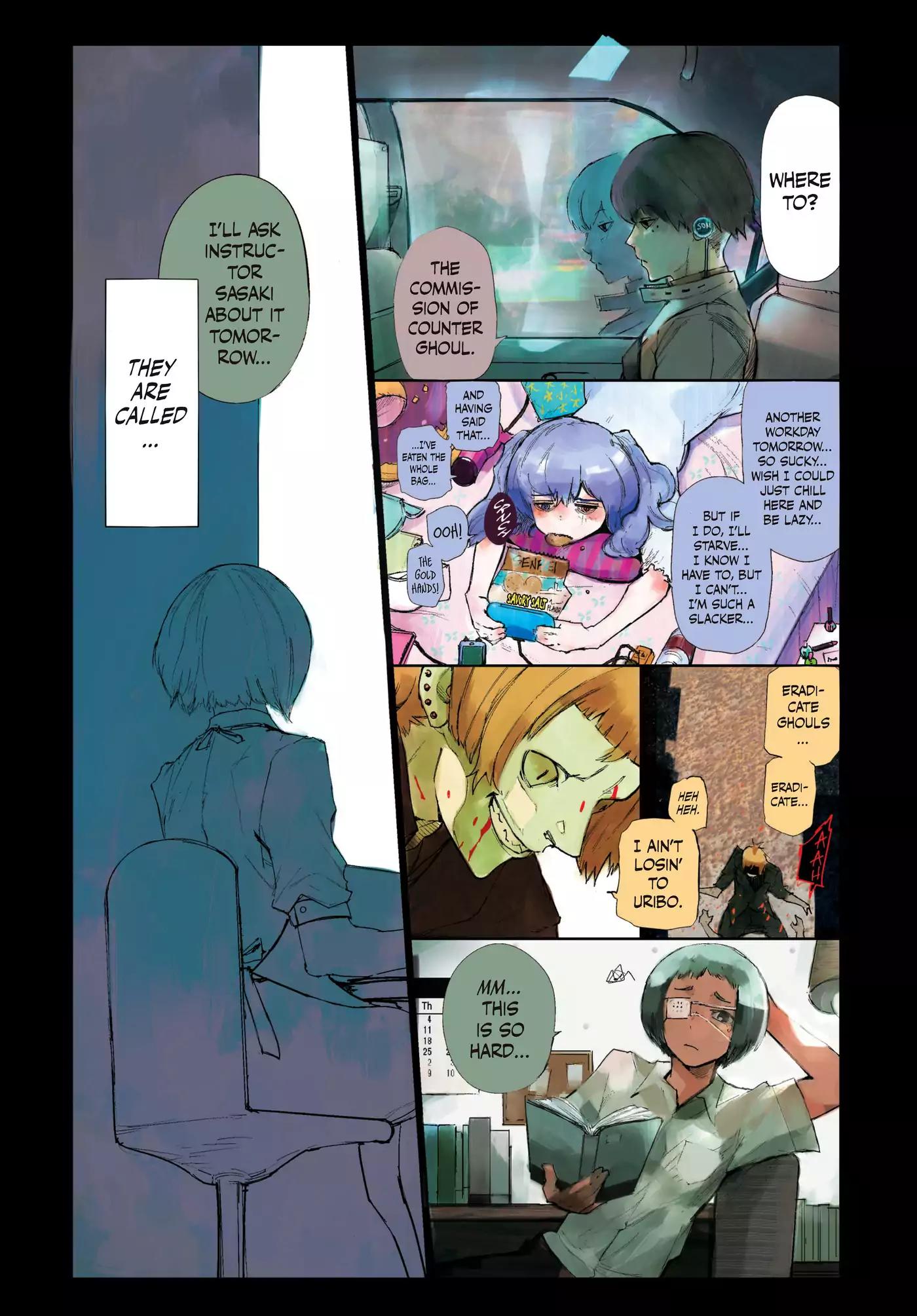 Tokyo Ghoul:re Chapter 1 page 6 - Chapter 1: Bone