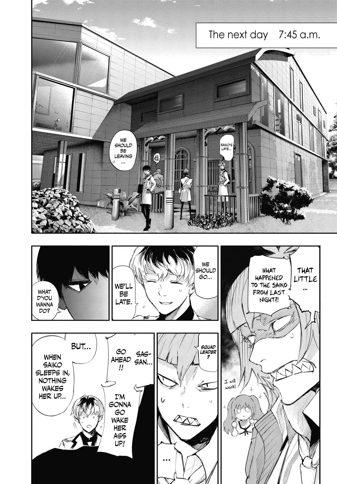 Tokyo Ghoul:re Chapter 10 page 18 - Chapter 10: Redoubt