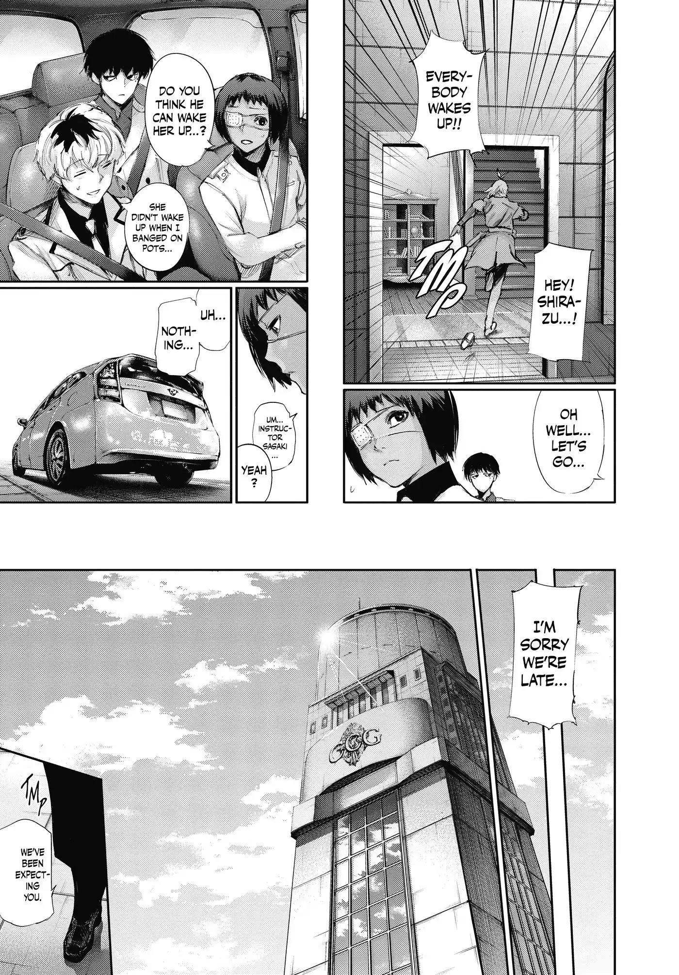 Tokyo Ghoul:re Chapter 10 page 19 - Chapter 10: Redoubt