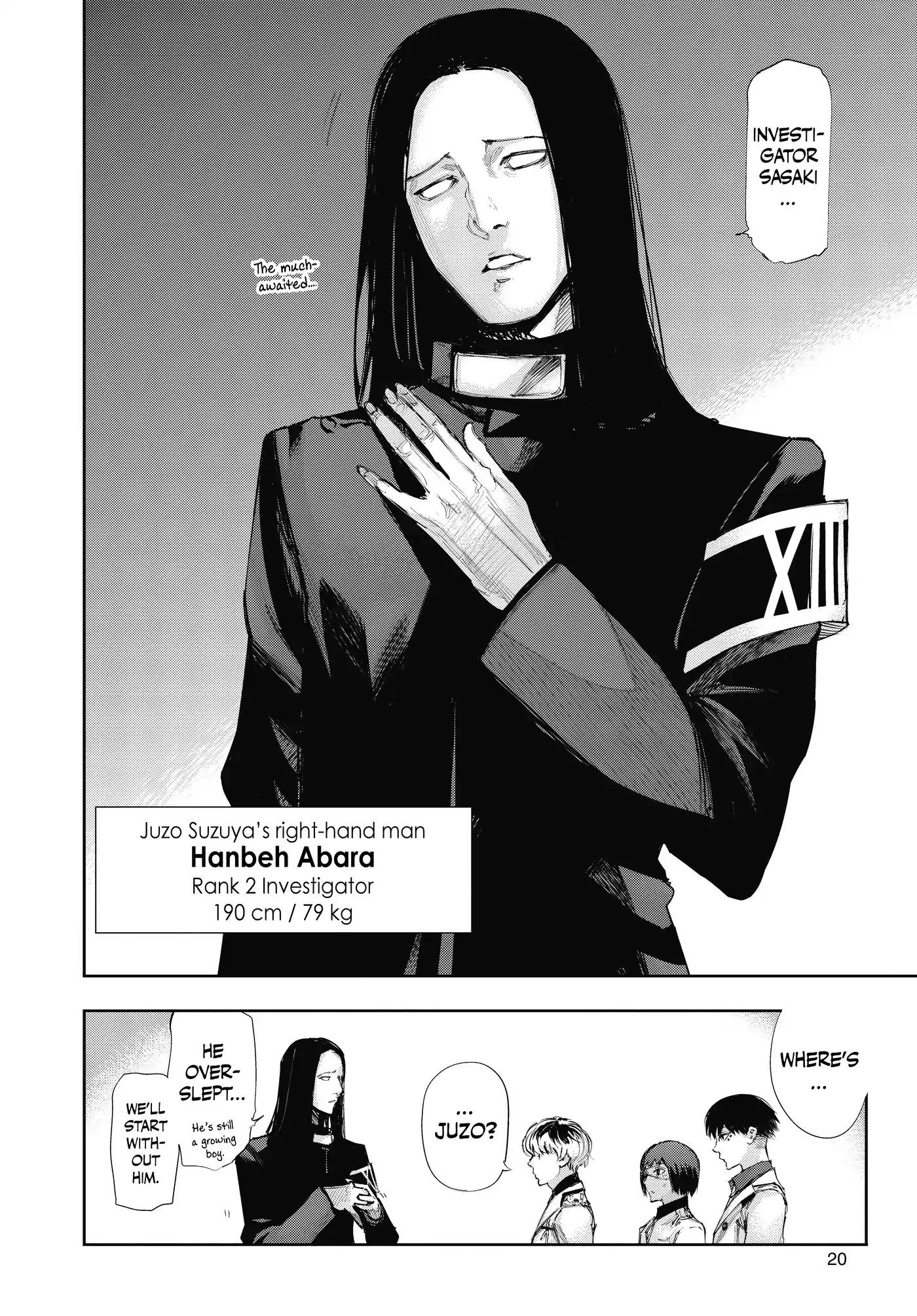 Tokyo Ghoul:re Chapter 10 page 20 - Chapter 10: Redoubt