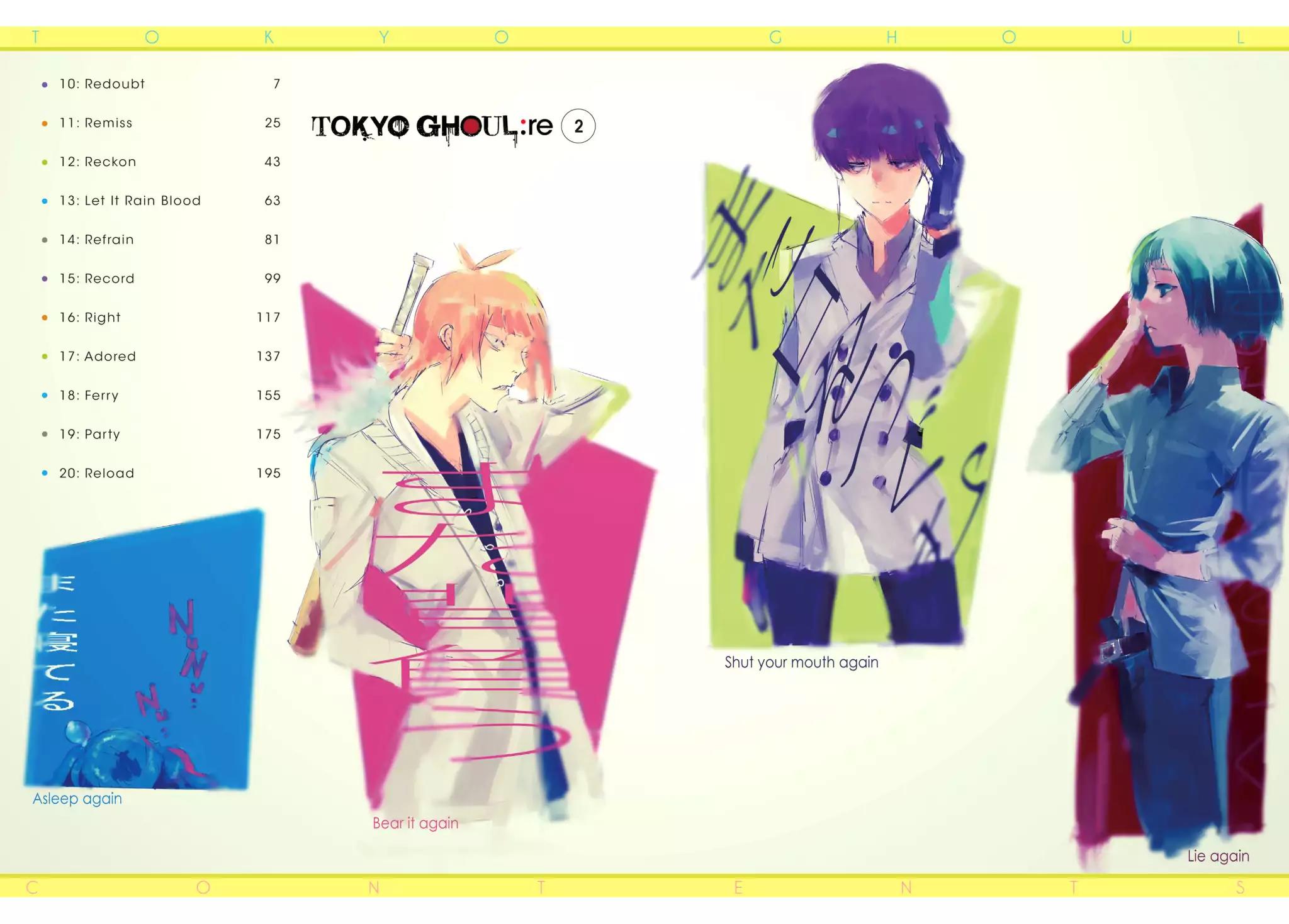 Tokyo Ghoul:re Chapter 10 page 3 - Chapter 10: Redoubt