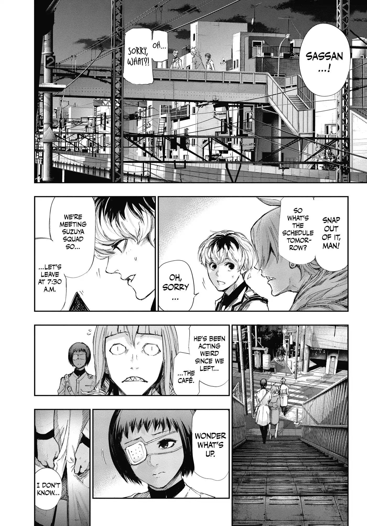 Tokyo Ghoul:re Chapter 10 page 8 - Chapter 10: Redoubt