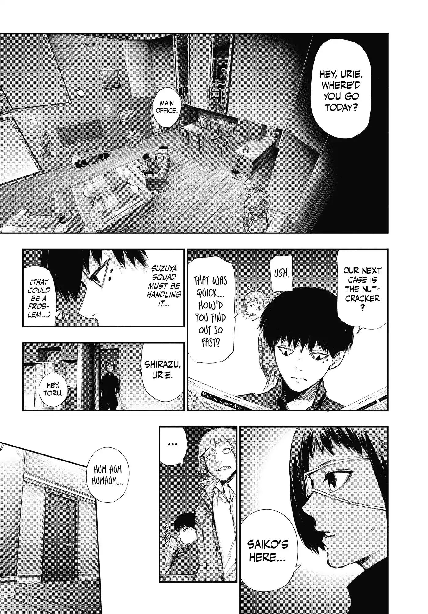 Tokyo Ghoul:re Chapter 10 page 9 - Chapter 10: Redoubt
