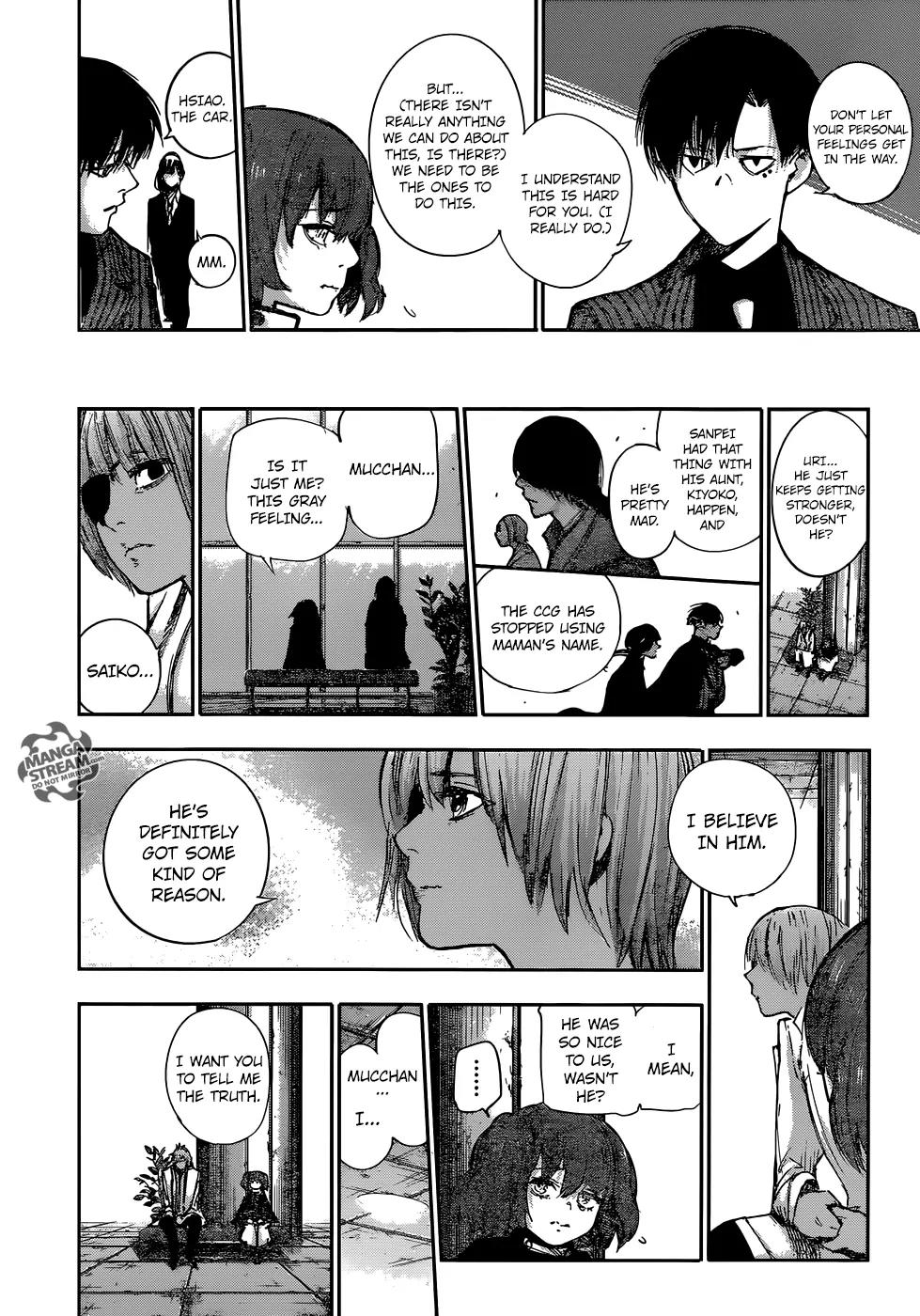 Tokyo Ghoul:re Chapter 100 page 16 - Chapter 100: The Red Hands