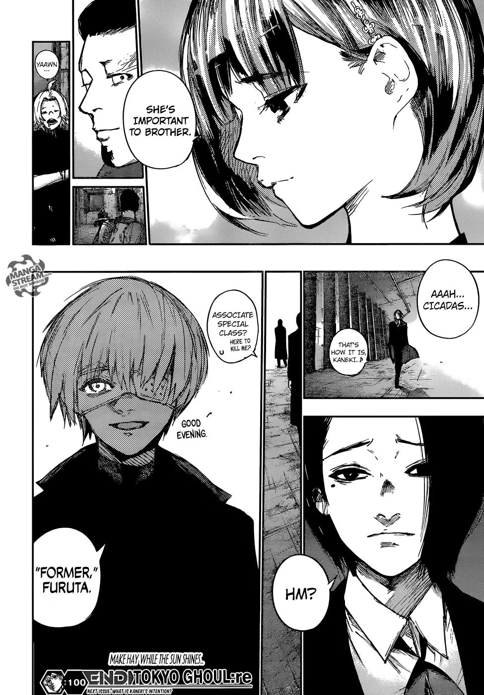 Tokyo Ghoul:re Chapter 100 page 20 - Chapter 100: The Red Hands