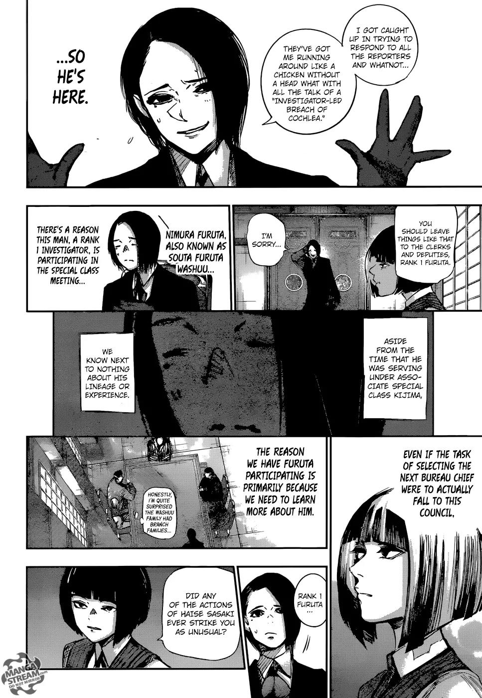 Tokyo Ghoul:re Chapter 100 page 6 - Chapter 100: The Red Hands