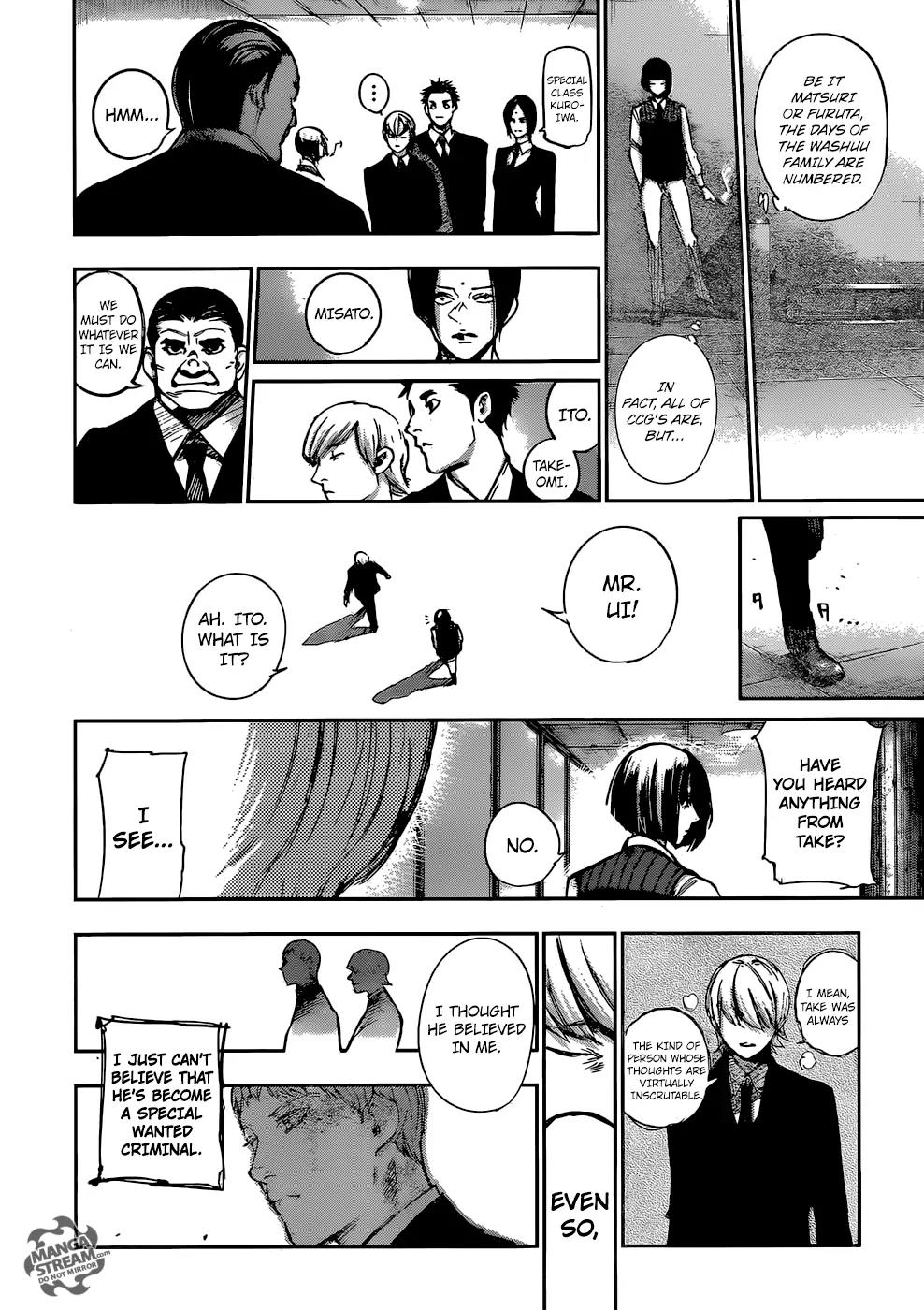 Tokyo Ghoul:re Chapter 100 page 8 - Chapter 100: The Red Hands