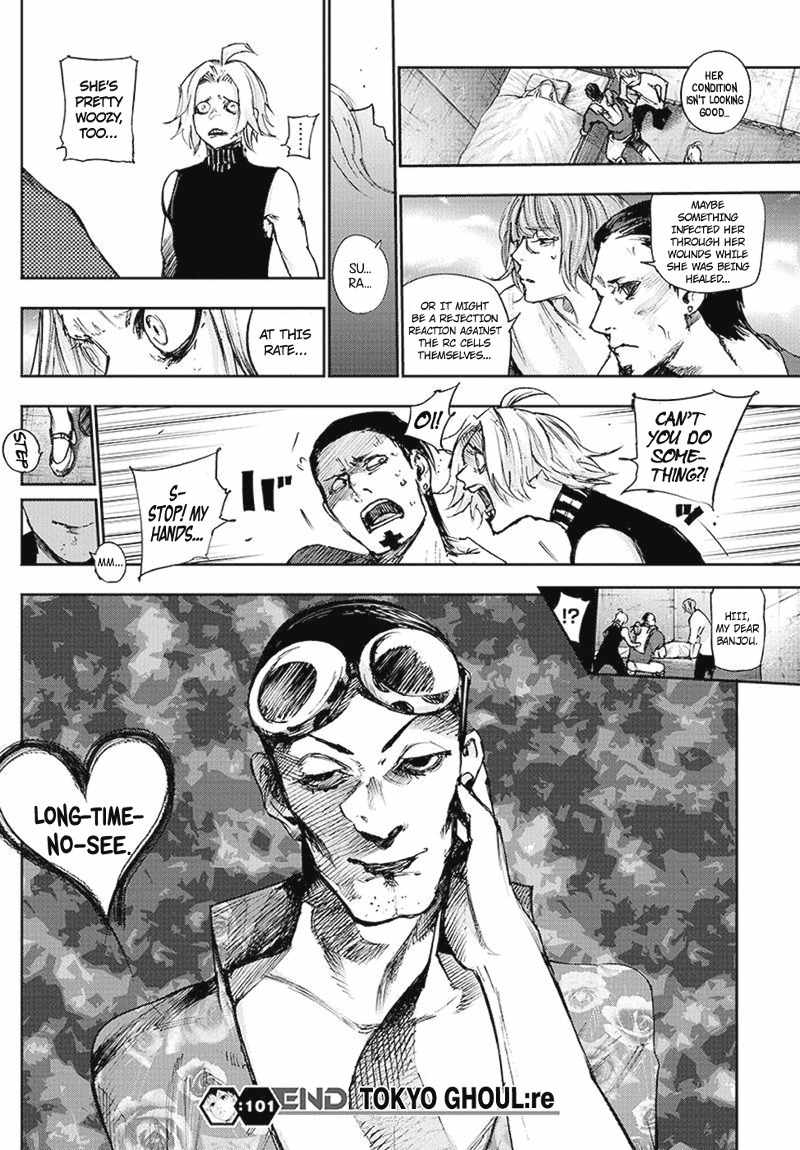Tokyo Ghoul:re Chapter 101 page 18 - Chapter 101 : The Toy's