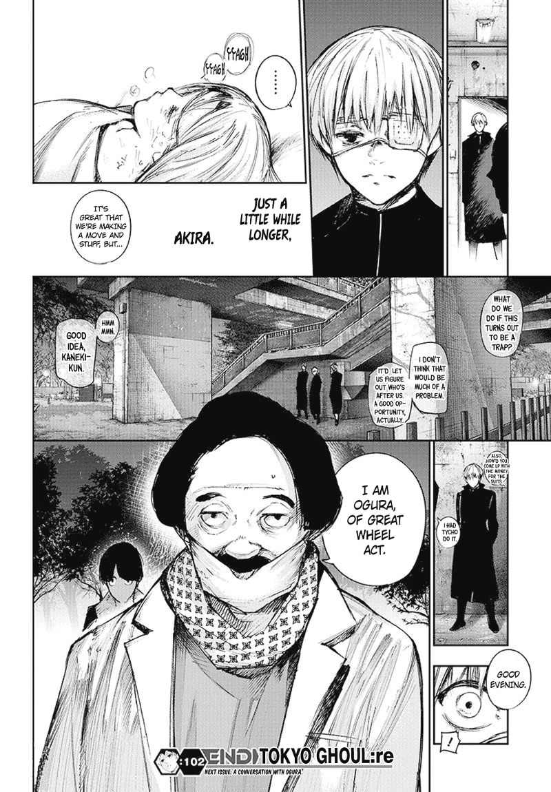 Tokyo Ghoul:re Chapter 102 page 19 - Chapter 102