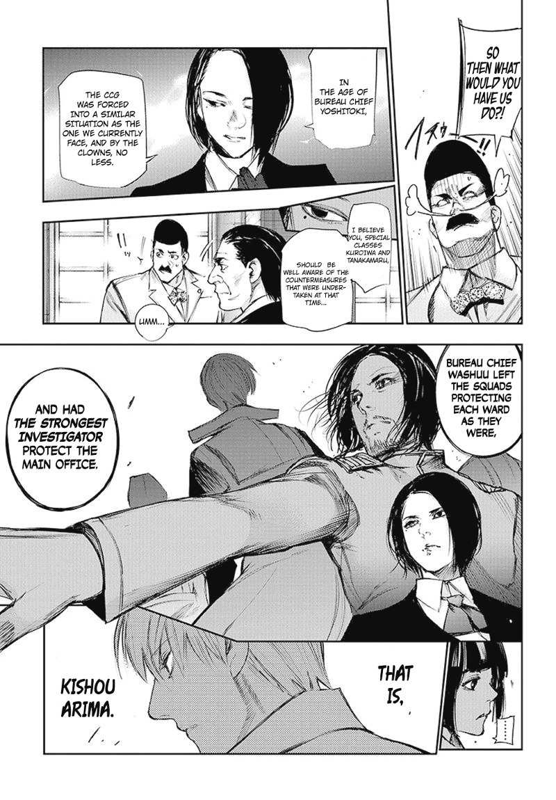 Tokyo Ghoul:re Chapter 103 page 14 - Chapter 103 : Almost Too Much Wealth