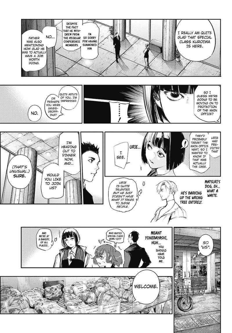 Tokyo Ghoul:re Chapter 103 page 18 - Chapter 103 : Almost Too Much Wealth