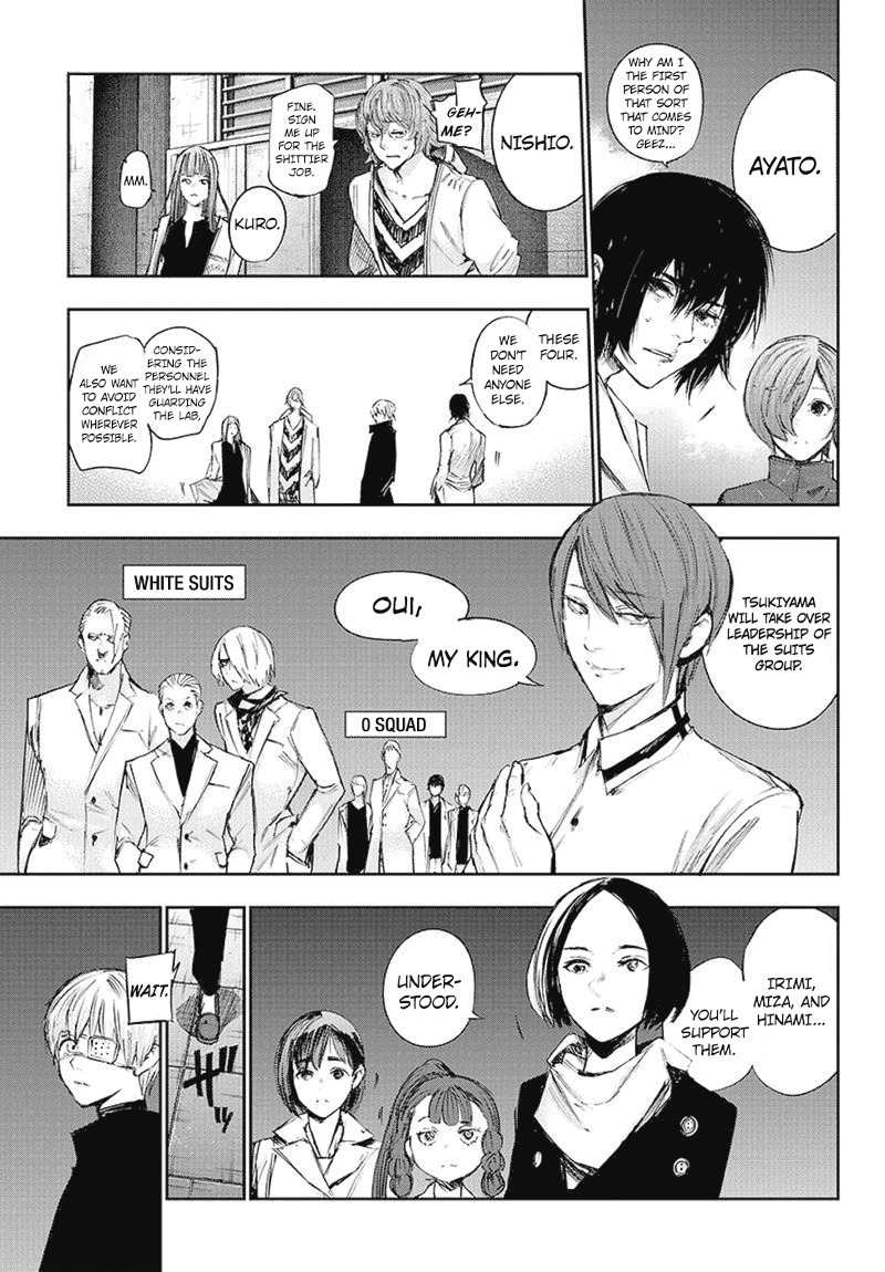 Tokyo Ghoul:re Chapter 104 page 14 - Chapter 104 : Sudden Death