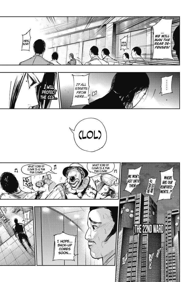 Tokyo Ghoul:re Chapter 105 page 18 - Chapter 105 : Stage