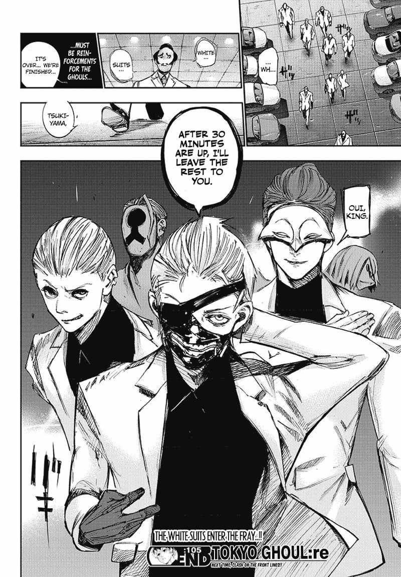 Tokyo Ghoul:re Chapter 105 page 19 - Chapter 105 : Stage