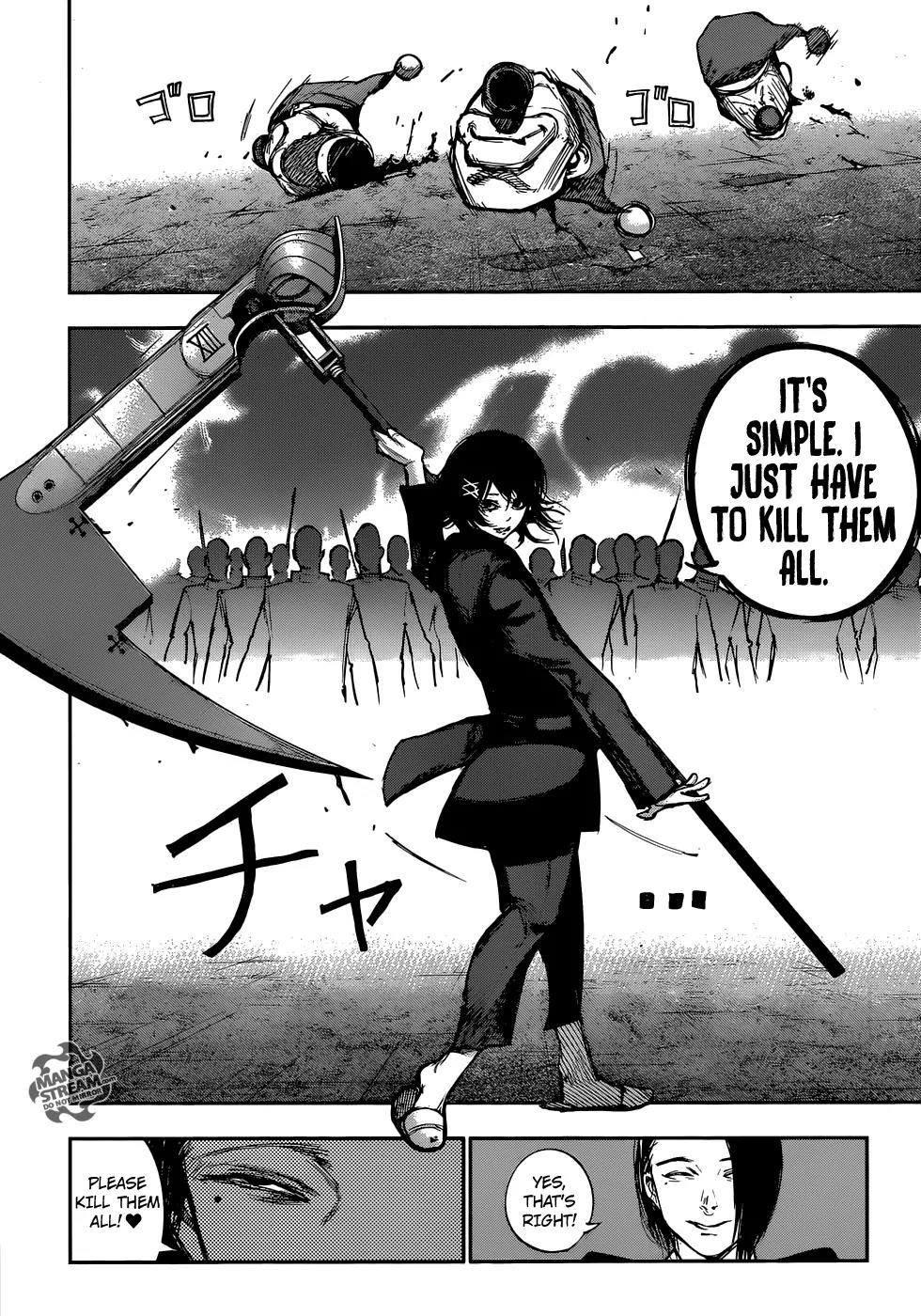 Tokyo Ghoul:re Chapter 106 page 14 - Chapter 106: A Hopeless Course
