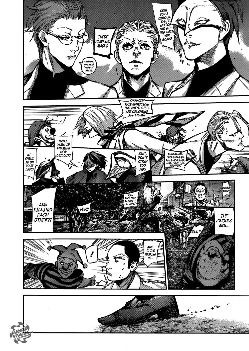 Tokyo Ghoul:re Chapter 106 page 4 - Chapter 106: A Hopeless Course