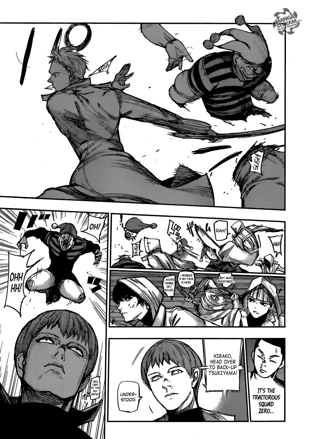 Tokyo Ghoul:re Chapter 106 page 5 - Chapter 106: A Hopeless Course