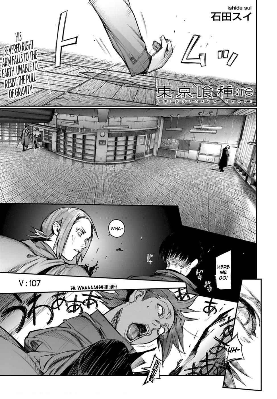 Tokyo Ghoul:re Chapter 107 page 1 - Chapter 107: V