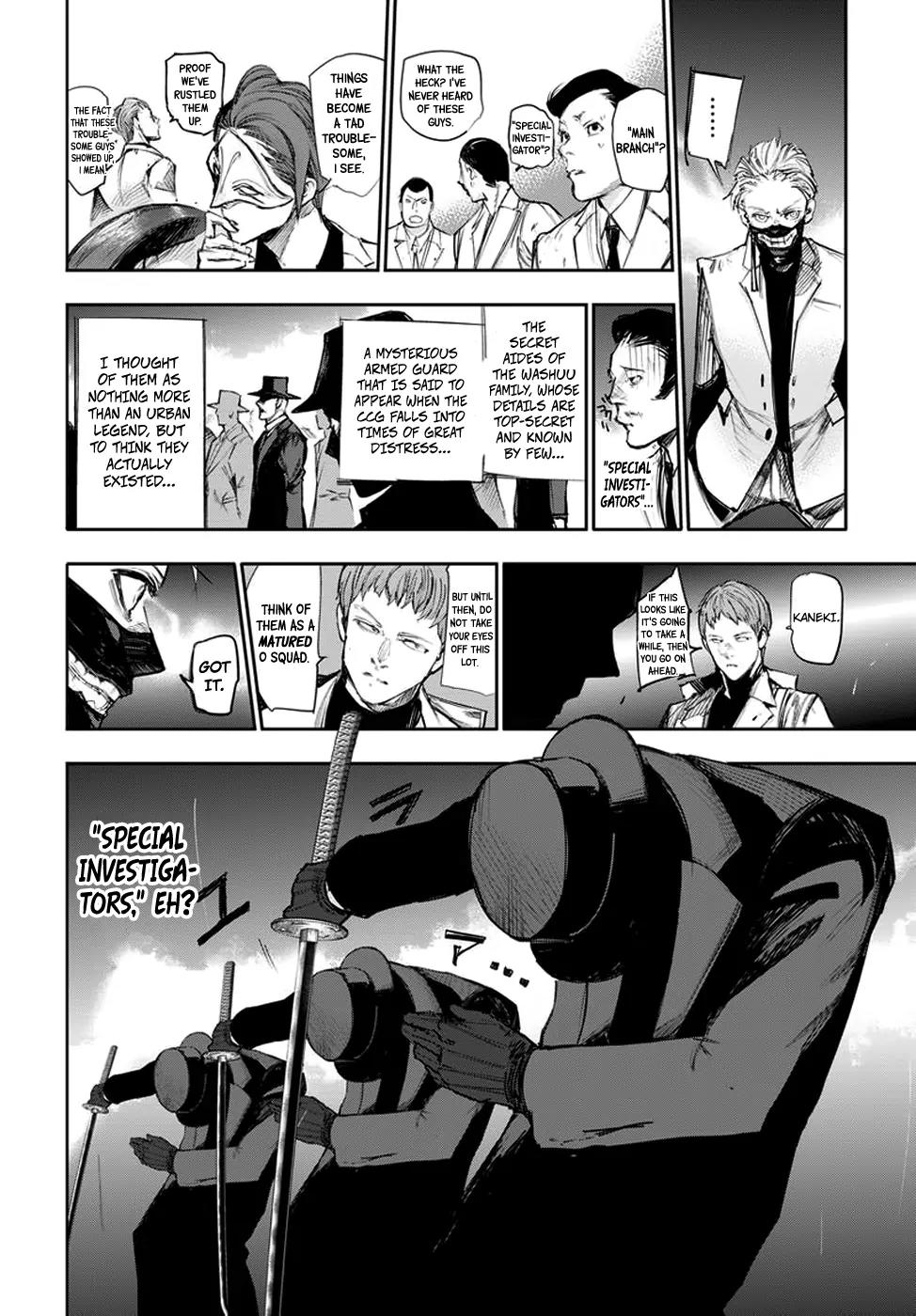 Tokyo Ghoul:re Chapter 107 page 11 - Chapter 107: V