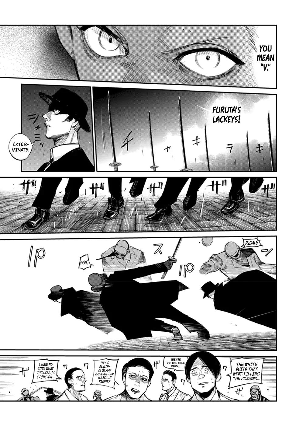 Tokyo Ghoul:re Chapter 107 page 12 - Chapter 107: V