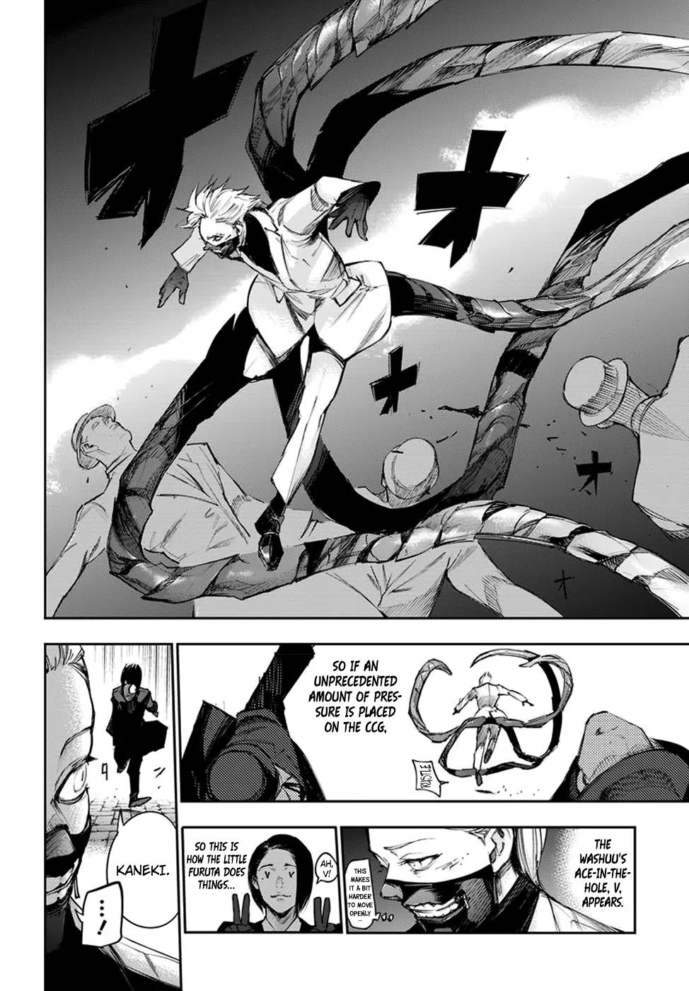 Tokyo Ghoul:re Chapter 107 page 15 - Chapter 107: V