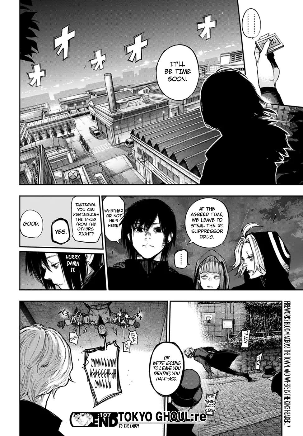 Tokyo Ghoul:re Chapter 107 page 19 - Chapter 107: V