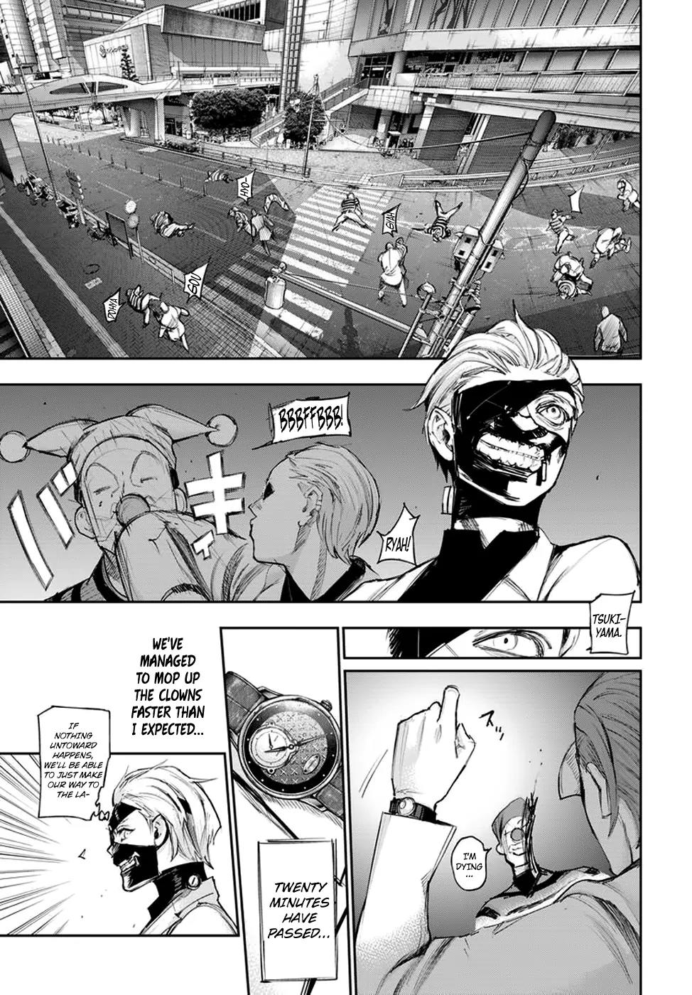 Tokyo Ghoul:re Chapter 107 page 8 - Chapter 107: V