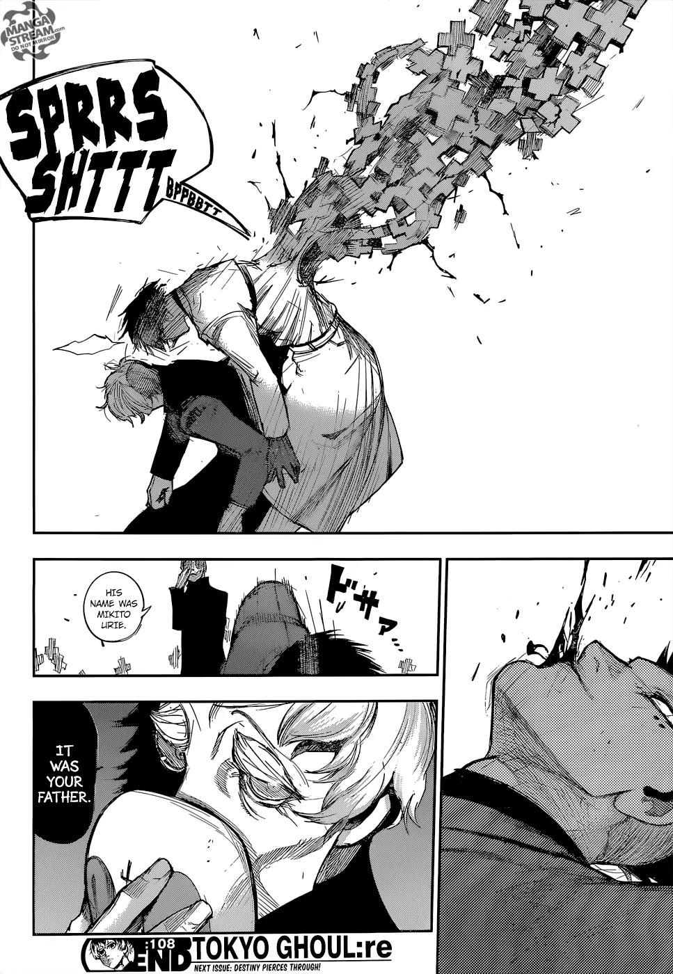 Tokyo Ghoul:re Chapter 108 page 18 - Chapter 108: Eternity