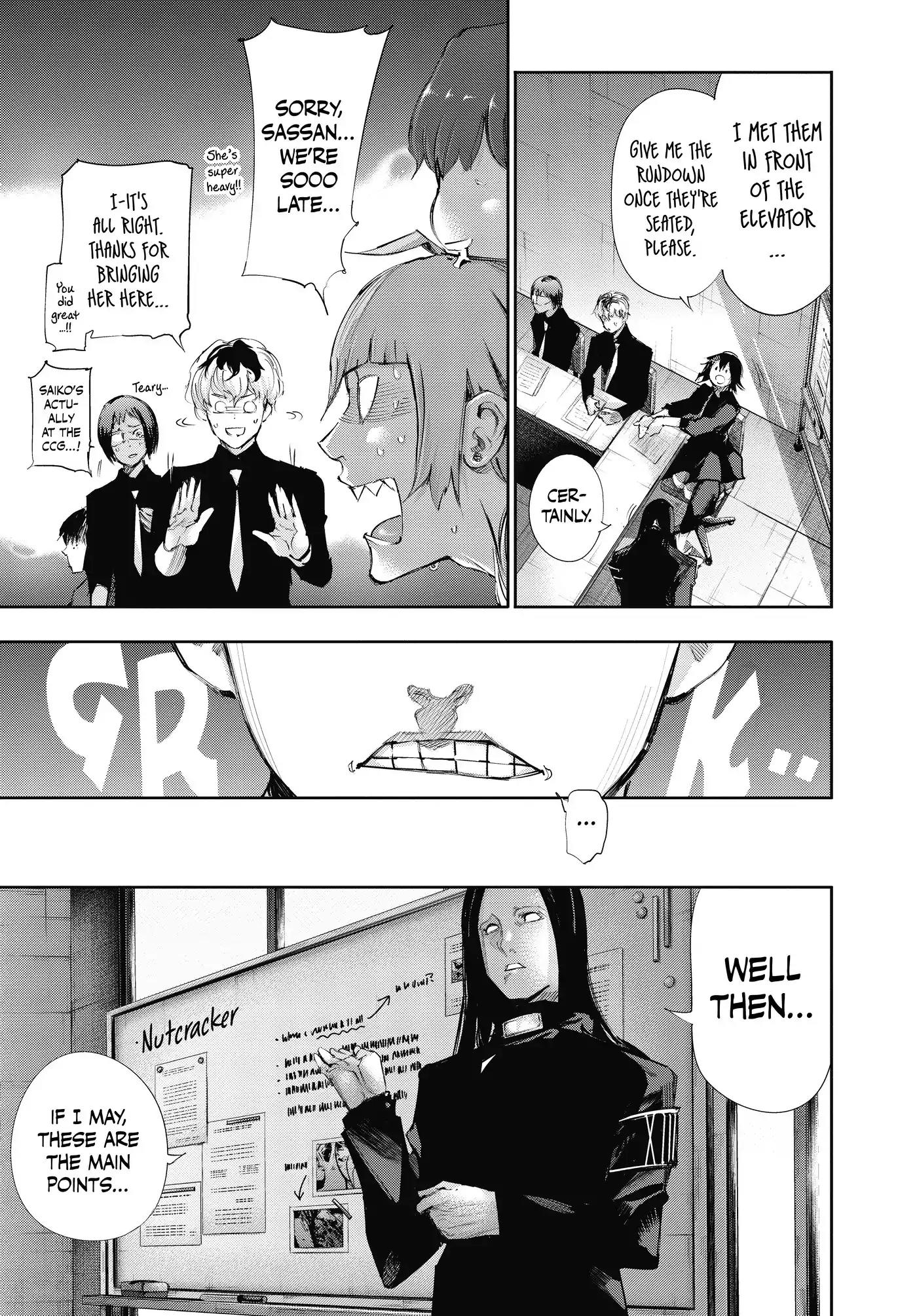 Tokyo Ghoul:re Chapter 11 page 5 - Chapter 11: Remiss