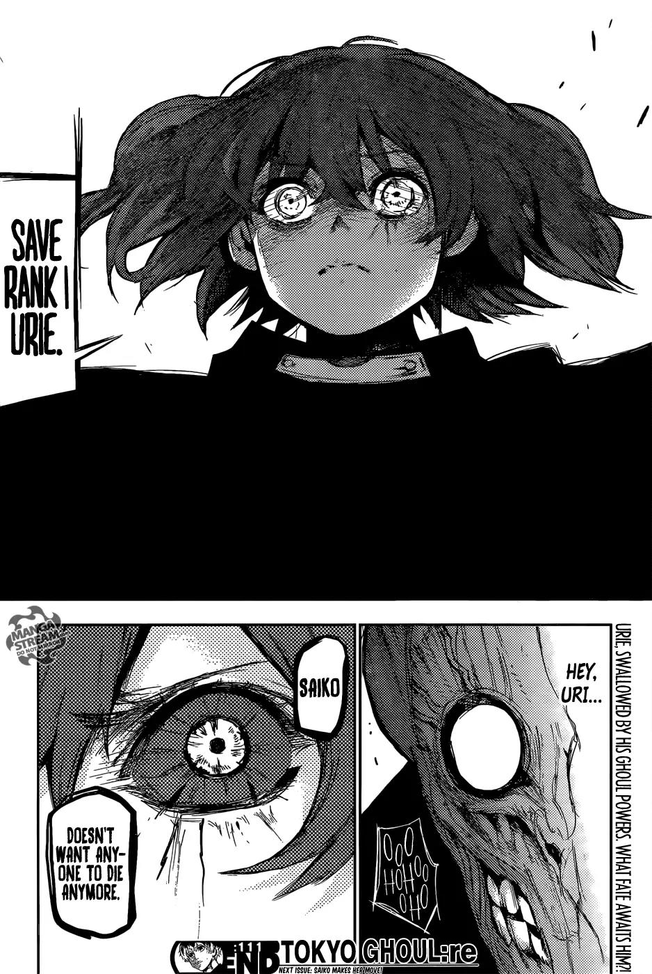Tokyo Ghoul:re Chapter 111 page 19 - Chapter 111: Set P