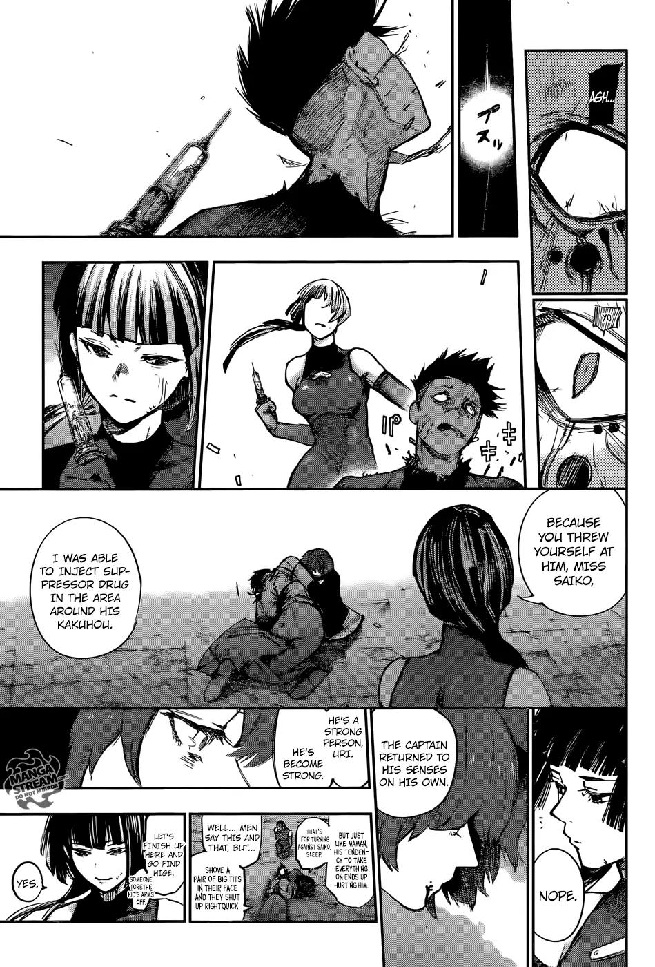 Tokyo Ghoul:re Chapter 112 page 18 - Chapter 112: Saved From The Web