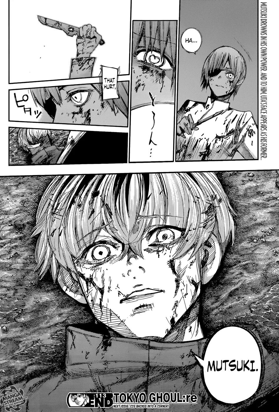 Tokyo Ghoul:re Chapter 113 page 19 - Chapter 113: I Am