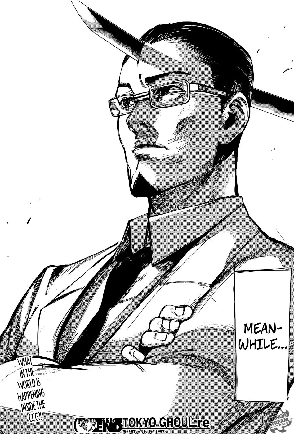 Tokyo Ghoul:re Chapter 115 page 17 - Chapter 115: Question Child