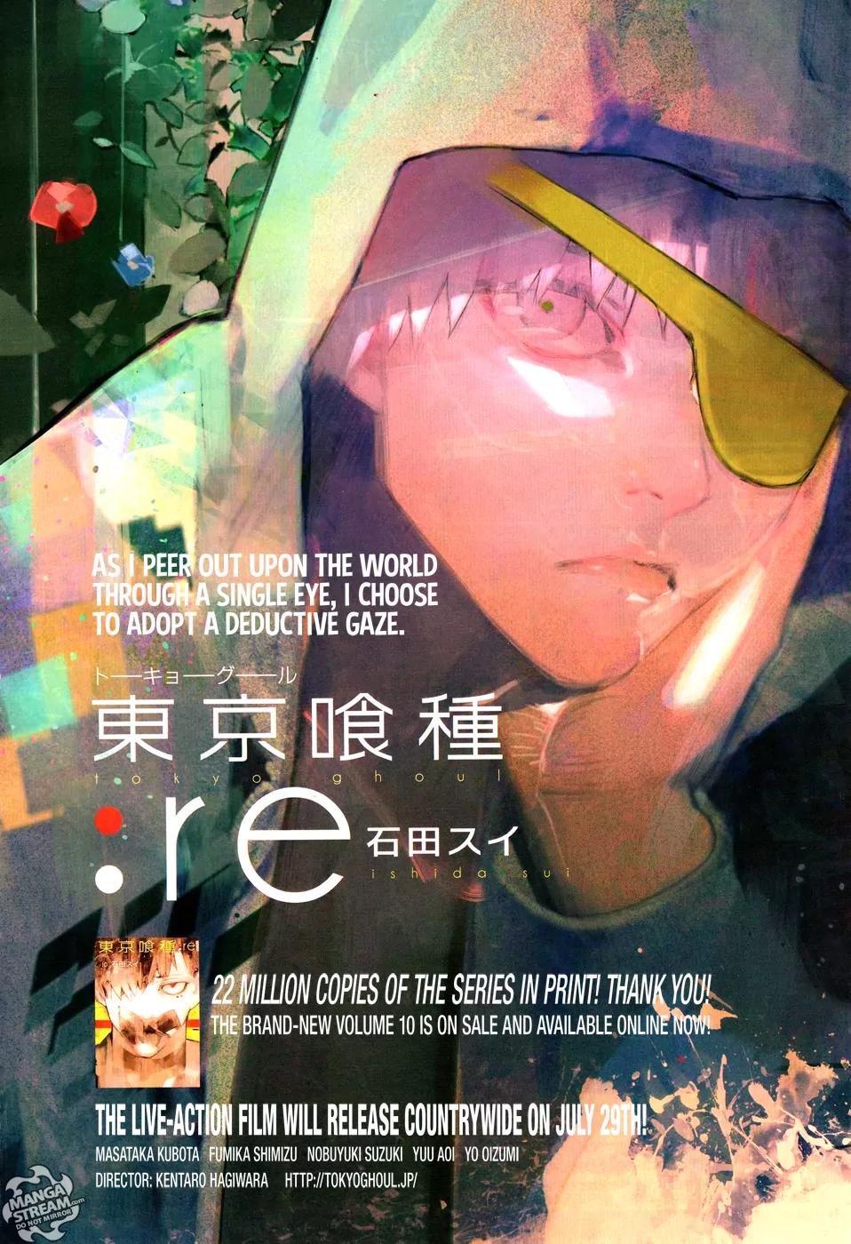 Tokyo Ghoul:re Chapter 117 page 1 - Chapter 117: Thumb Up