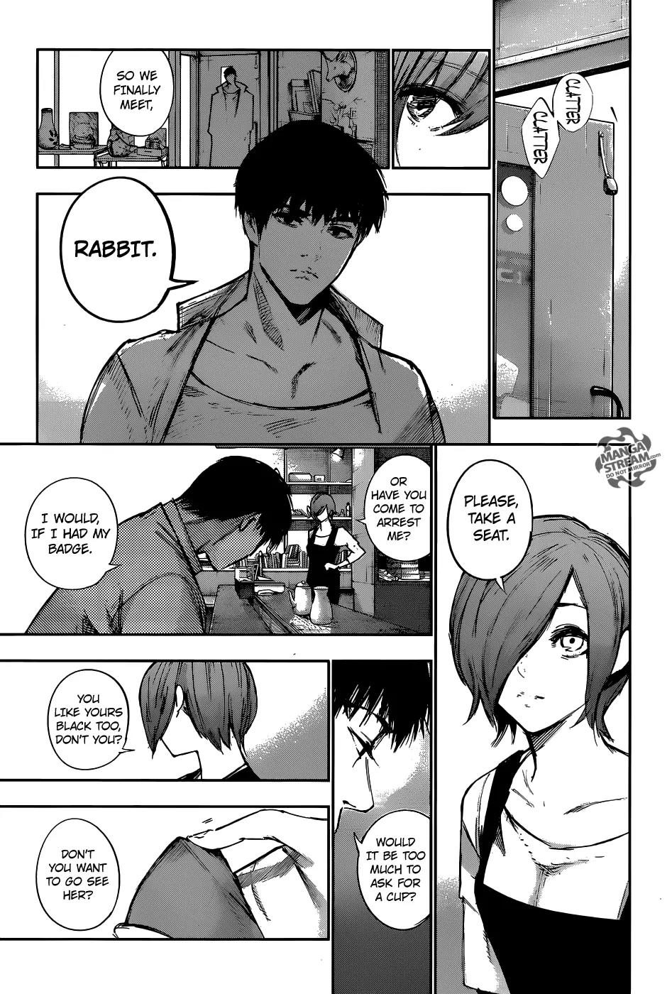Tokyo Ghoul:re Chapter 117 page 11 - Chapter 117: Thumb Up