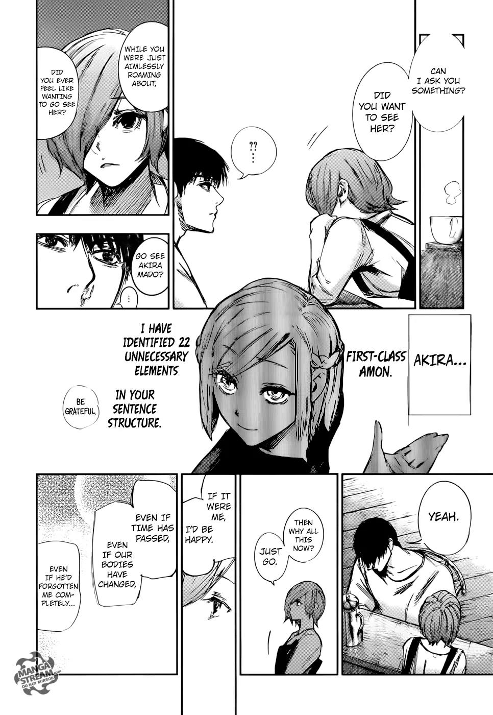 Tokyo Ghoul:re Chapter 117 page 14 - Chapter 117: Thumb Up