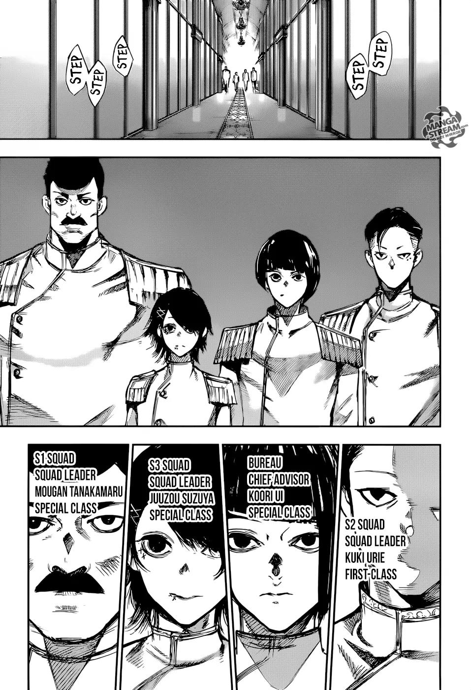 Tokyo Ghoul:re Chapter 117 page 17 - Chapter 117: Thumb Up