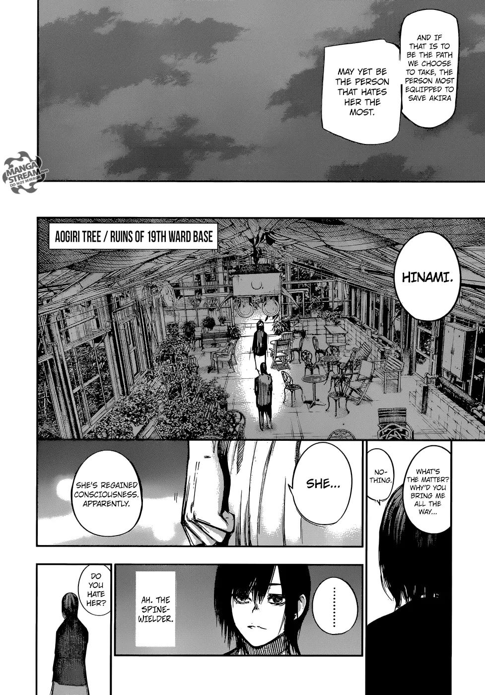 Tokyo Ghoul:re Chapter 117 page 8 - Chapter 117: Thumb Up