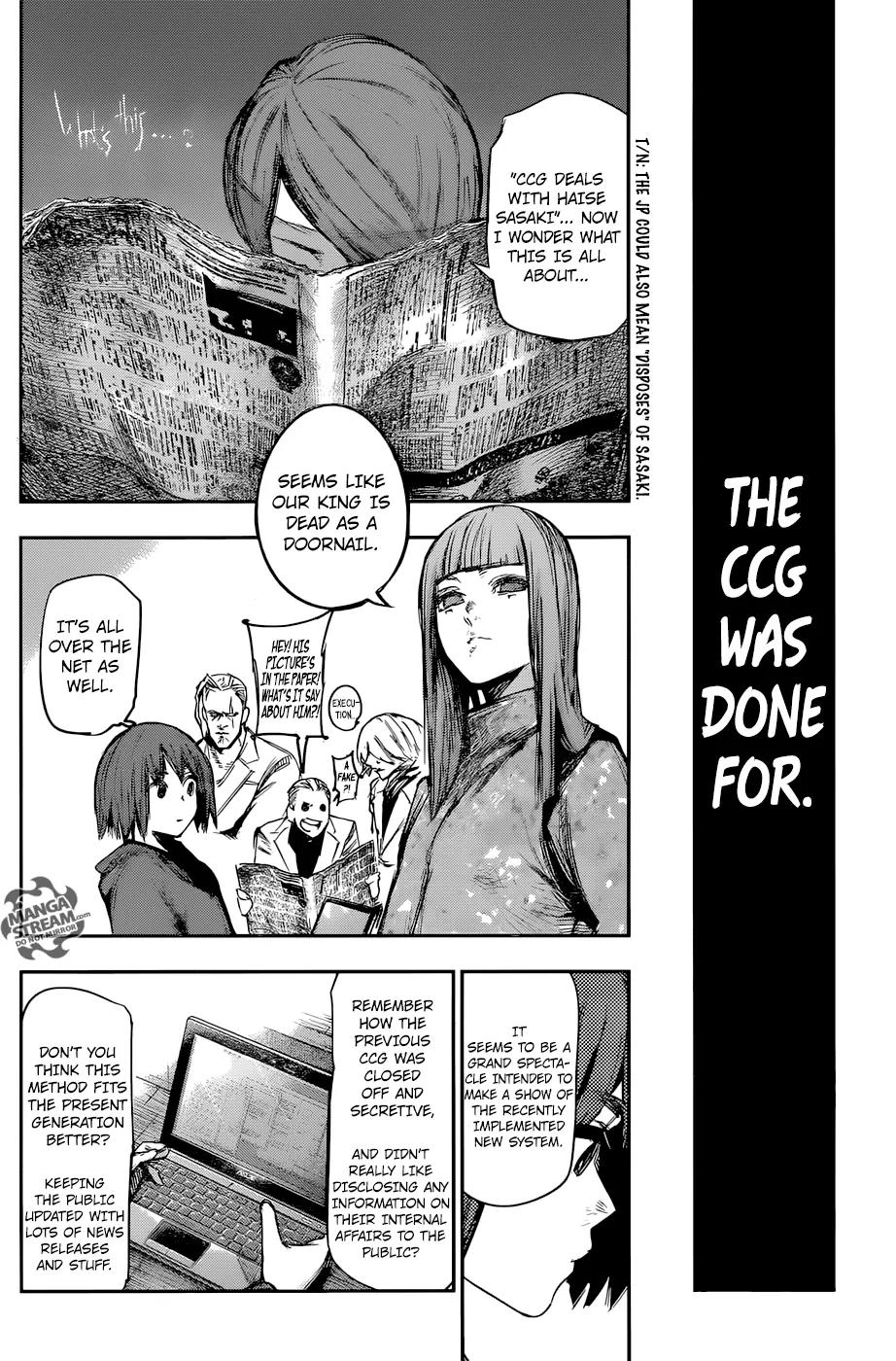 Tokyo Ghoul:re Chapter 118 page 11 - Chapter 118: Good News