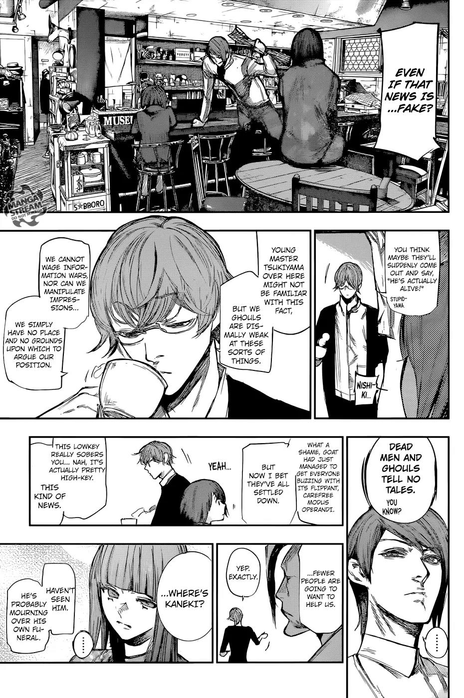 Tokyo Ghoul:re Chapter 118 page 12 - Chapter 118: Good News