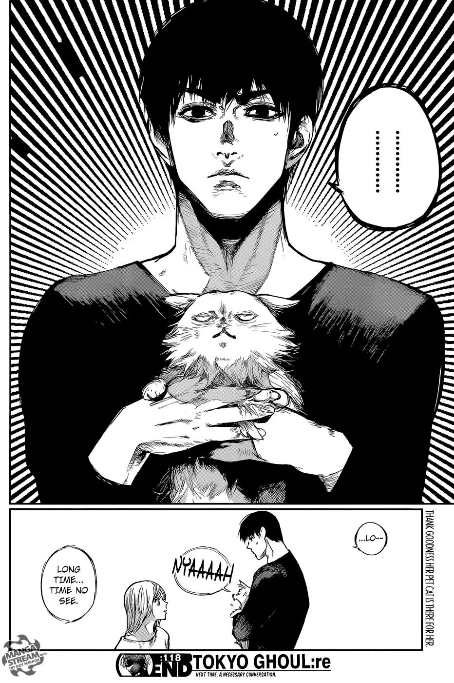 Tokyo Ghoul:re Chapter 118 page 19 - Chapter 118: Good News