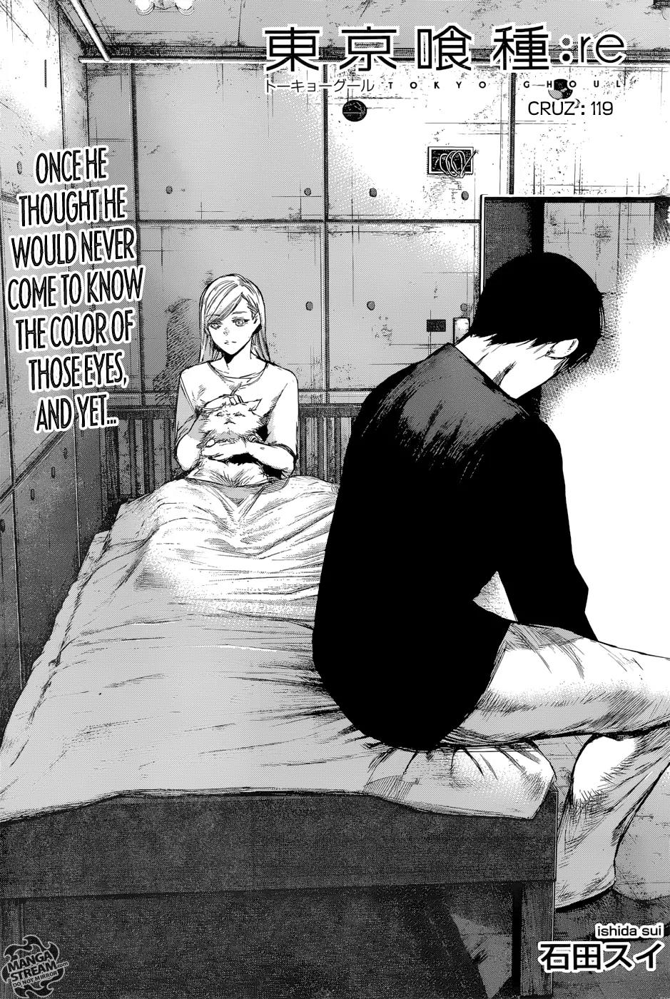 Tokyo Ghoul:re Chapter 119 page 1 - Chapter 119: Cruz