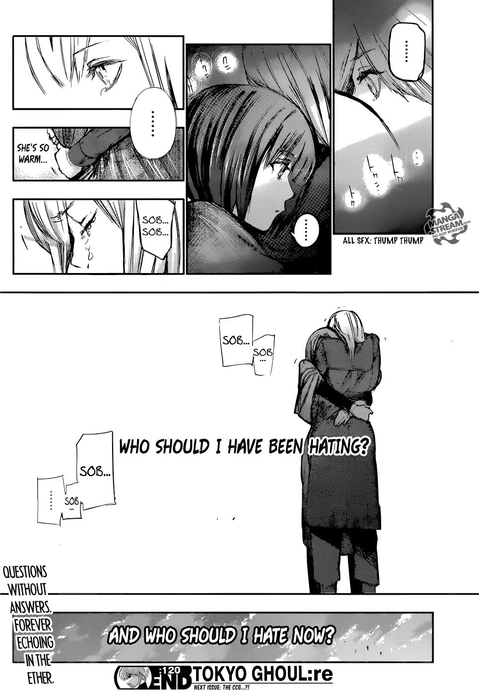 Tokyo Ghoul:re Chapter 120 page 20 - Chapter 120: VE / SS / EL