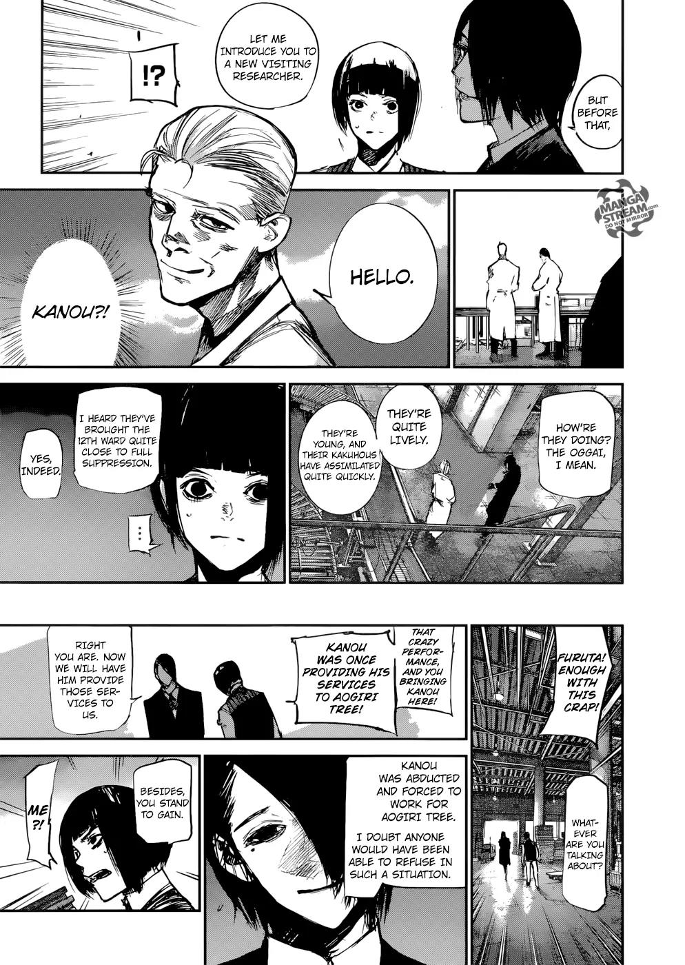 Tokyo Ghoul:re Chapter 121 page 15 - Chapter 121: One Will Hang