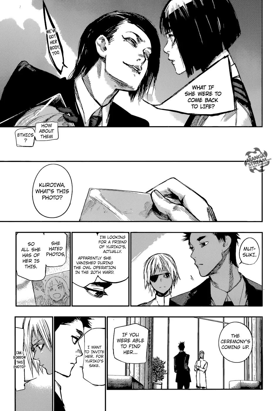 Tokyo Ghoul:re Chapter 121 page 17 - Chapter 121: One Will Hang