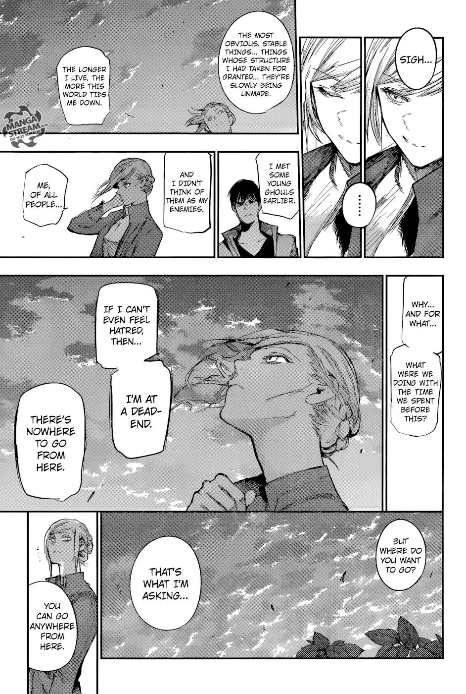 Tokyo Ghoul:re Chapter 121 page 8 - Chapter 121: One Will Hang