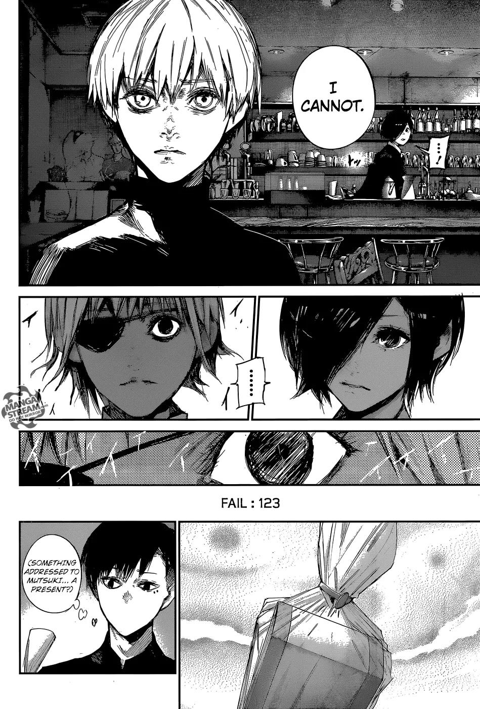 Tokyo Ghoul:re Chapter 123 page 5 - Chapter 123: Fail