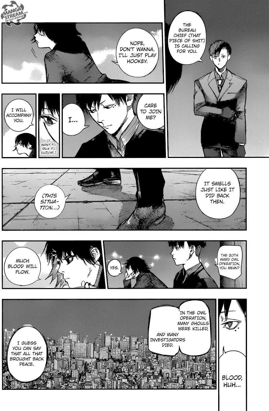 Tokyo Ghoul:re Chapter 124 page 14 - Chapter 124: One String